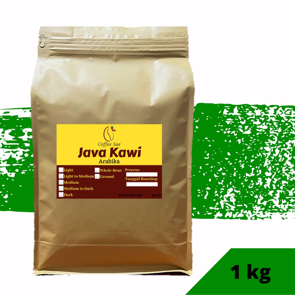 

Kopi Arabika 1kg Biji atau Bubuk Kopi Arabika Gunung Kawi 1 kg