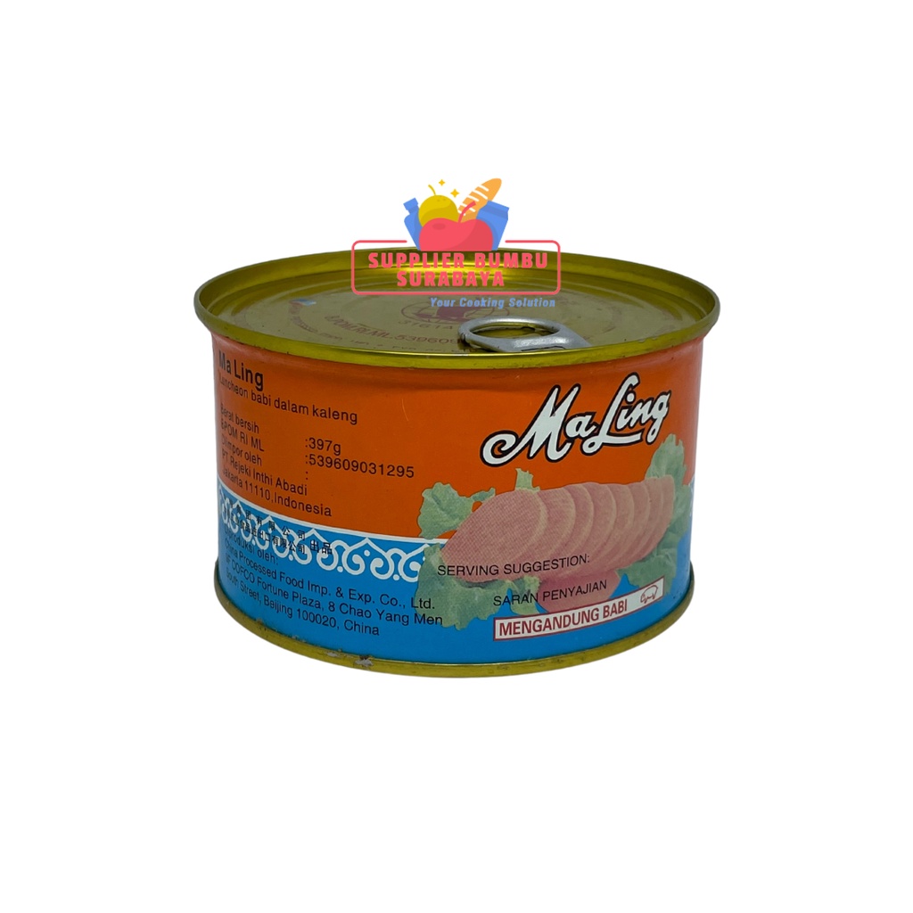 Ham Maling Babi FYF 397g Kaleng Besar Original / Pork Luncheon Meat