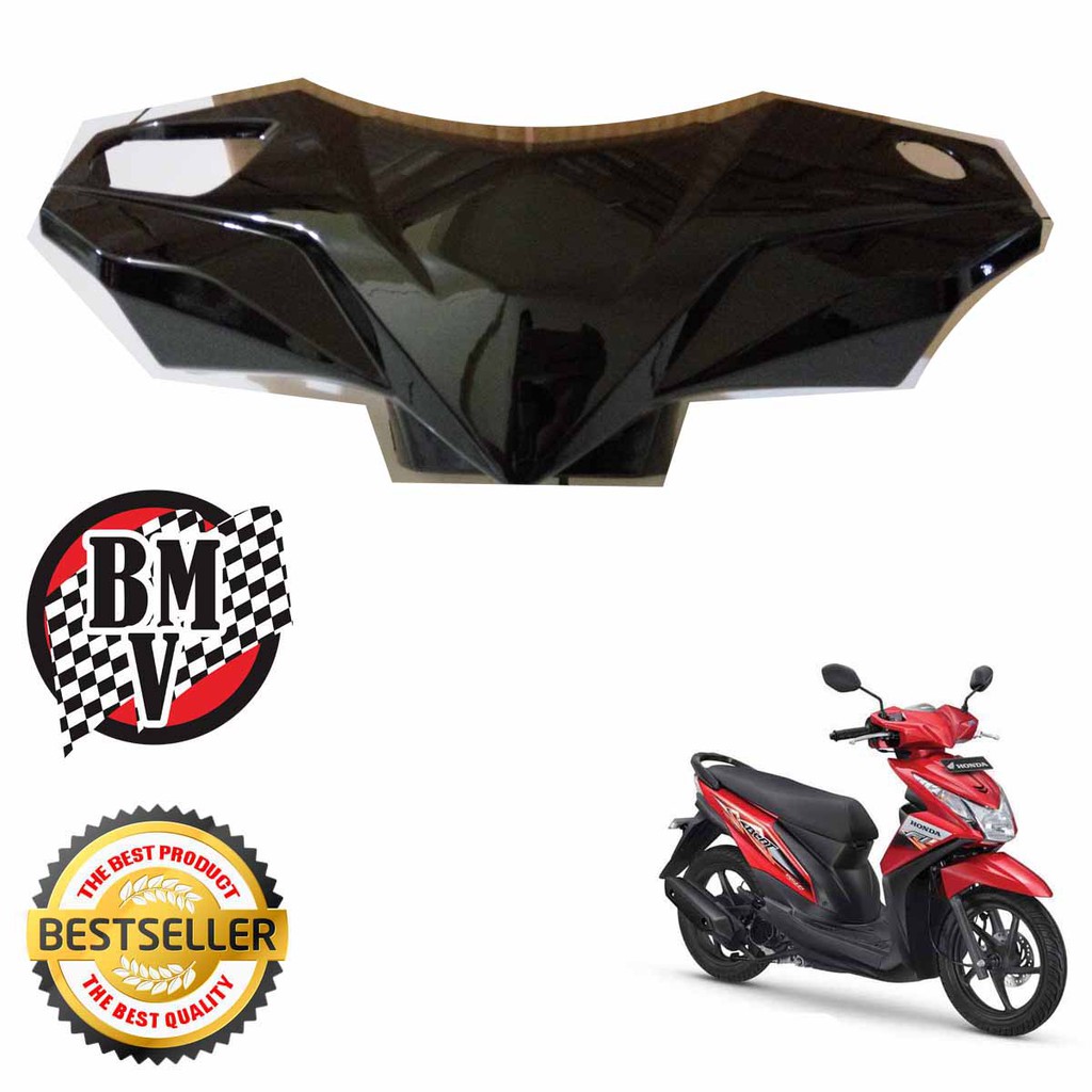 BATOK VISOR KEPALA DEPAN BODY HALUS MOTOR BEAT FI TH 2012 2013 2014 2015 Hitam