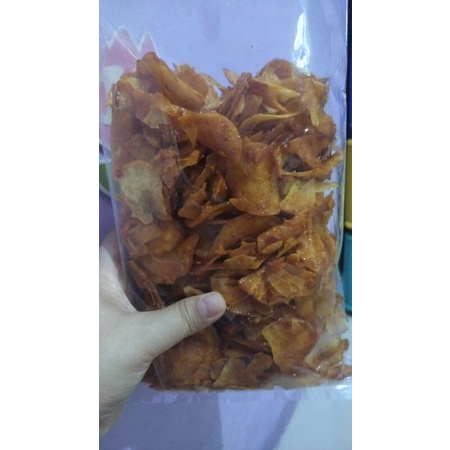 

kripik singkong pedes manis