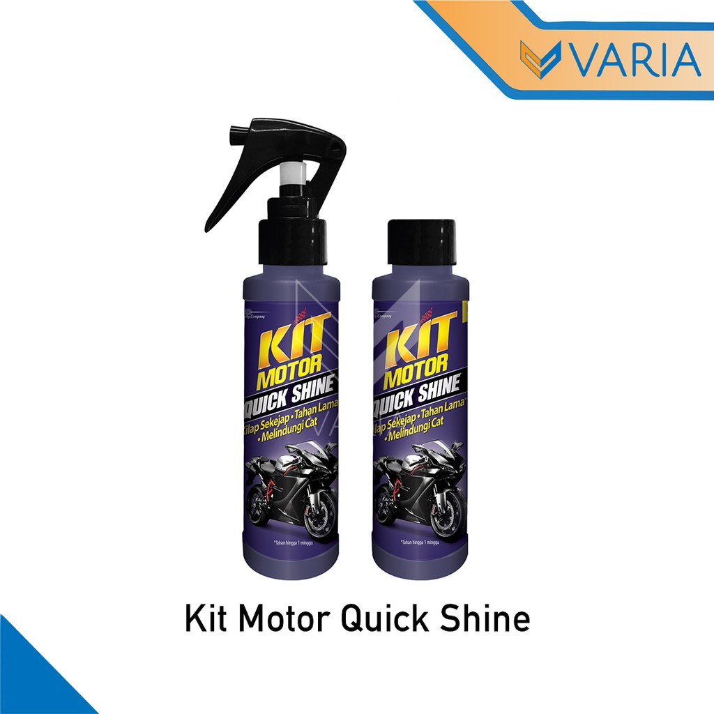 Kit Motor Quick Shine Pengkilap Body Cat Pump 100 ml