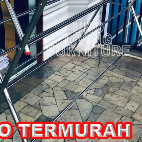 ❅ JEMURAN SAMUDERA JEMURAN PAKAIAN STAINLESS STEEL JEMURAN BAJU - ALUMINIUM KECIL ✯
