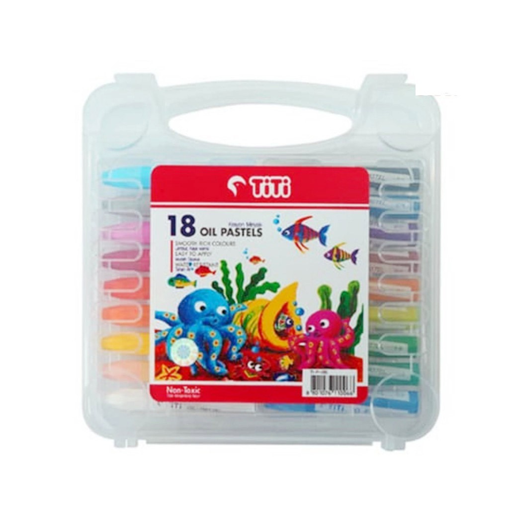 

Oil Pastel / Krayon Minyak TiTi 18 Warna / Colors