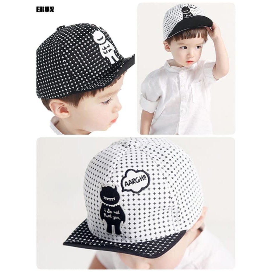 Termuraahhh Topi Anak Bayi Lucu Keren Hitam Bagus Shopee Indonesia