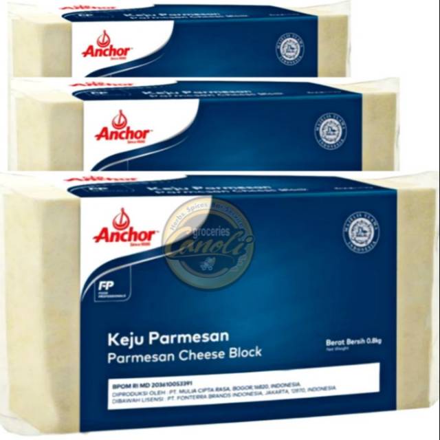 

ANCHOR Keju Parmesan Blok / Parmesan Block