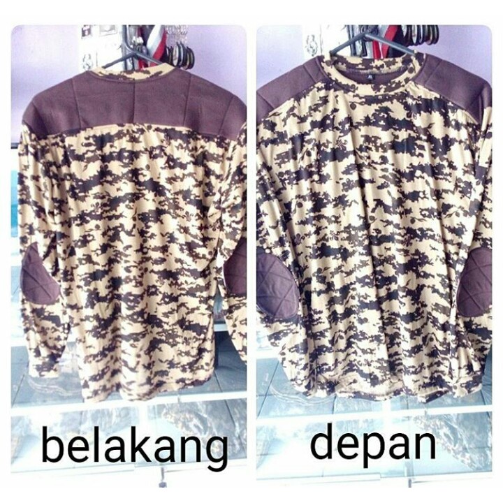 Kaos Loreng pramuka (Doreng pramuka)