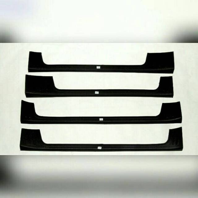 Sillplate samping all new Avanza Xenia 2012-2019 hitam cream jsl