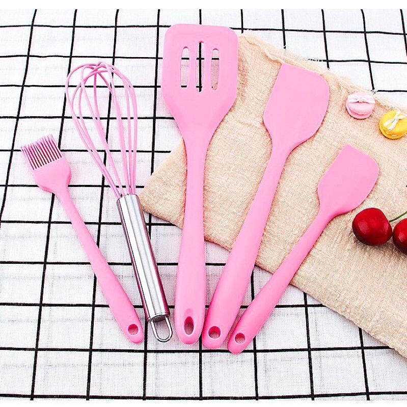 Silikon baking set 5pcs / spatula set