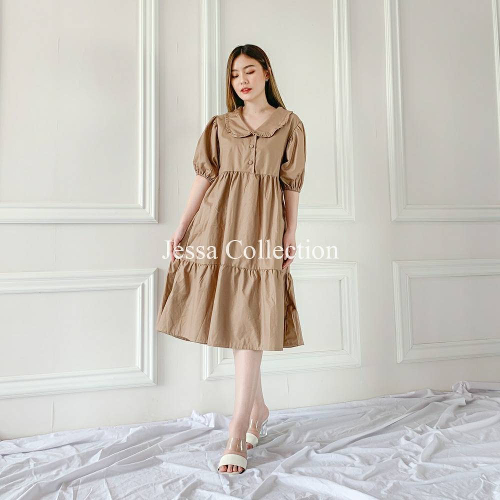 Premium Navis Collar Dress TH 288 COTTON