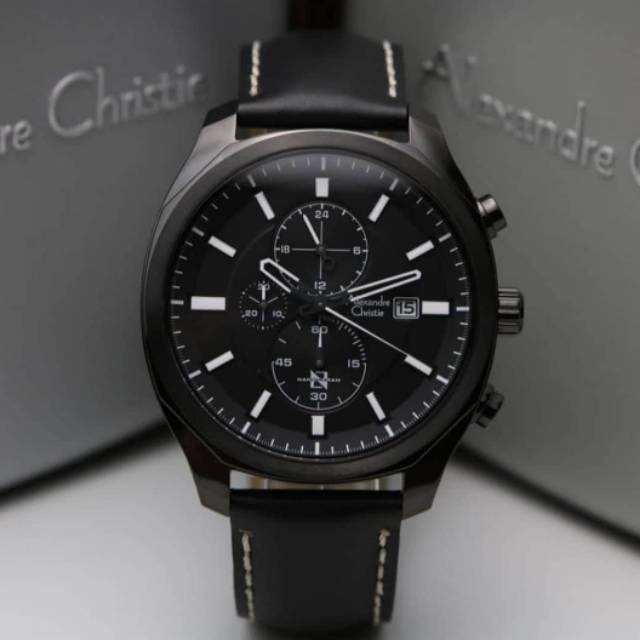 JAM TANGAN ALEXANDRE CHRISTIE COWOK AC 6550 ORIGINAL