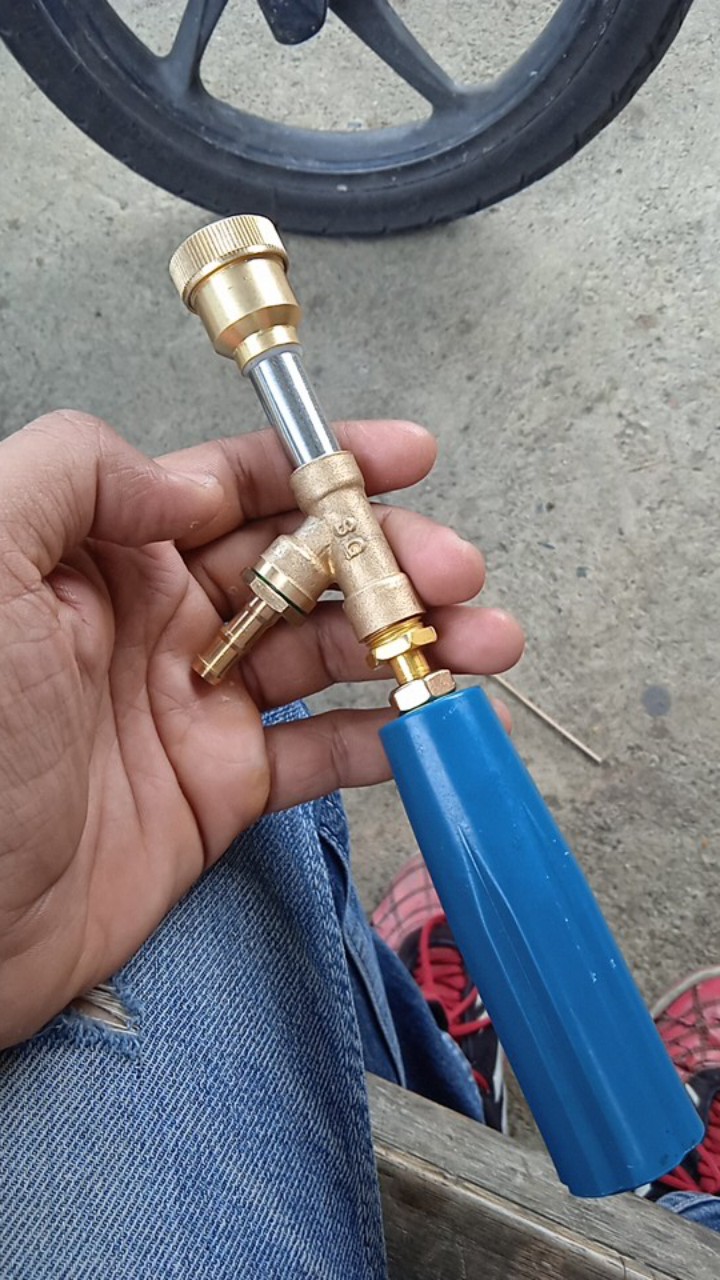 Gun Gan Stik Pompa Air Tekanan Tinggi Doorsmeer 20cm Pompa Steam Stim Alat Cuci Motor 20cm