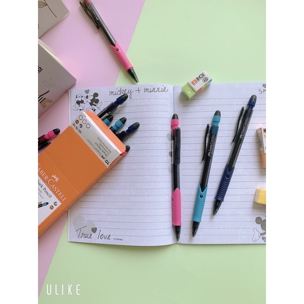 

PENSIL MEKANIK FABER CASTELL 0.5mm.
