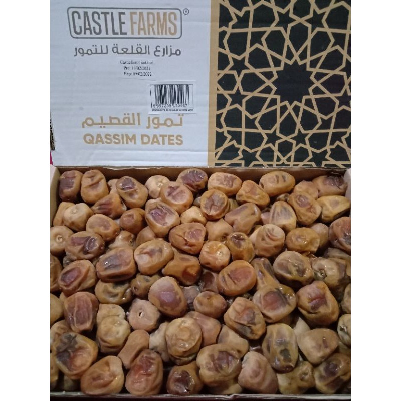 Kurma Sukari 3kg Castle Farms