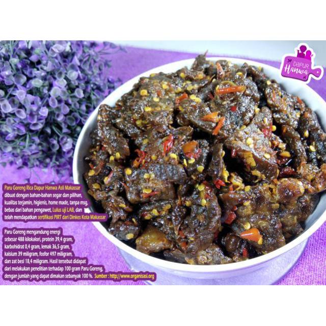 

Paru Goreng Rica DAPUR HANWA 250g Home Made