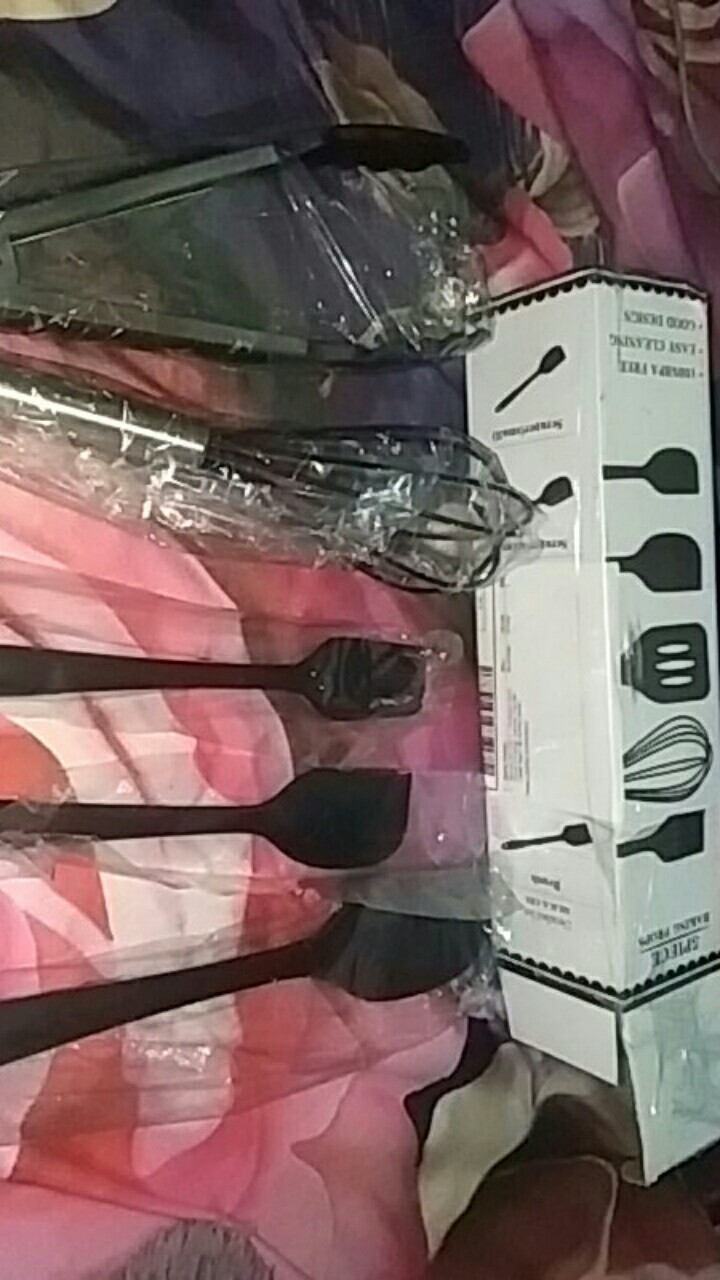 Spatula Set 5 In 1 - Peralatan Tumis Masak Centong - Kitchen Tool Alat Masak Dapur Rak Bumbu Murah