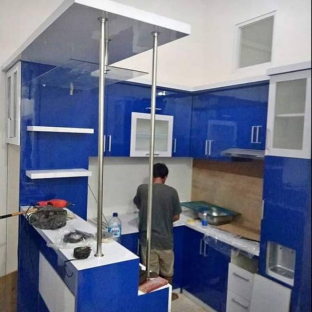 kitchen set meja tv minimalis