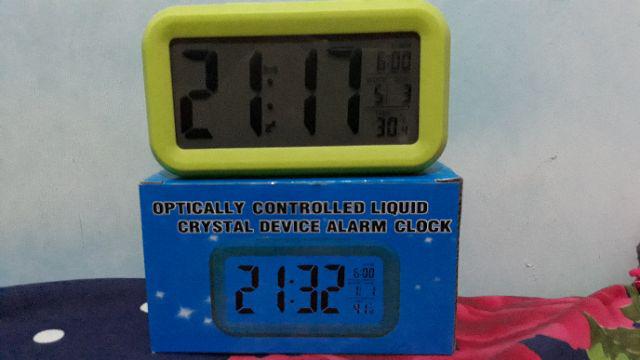 Jam Meja Digital,pengukur Suhu,alarn