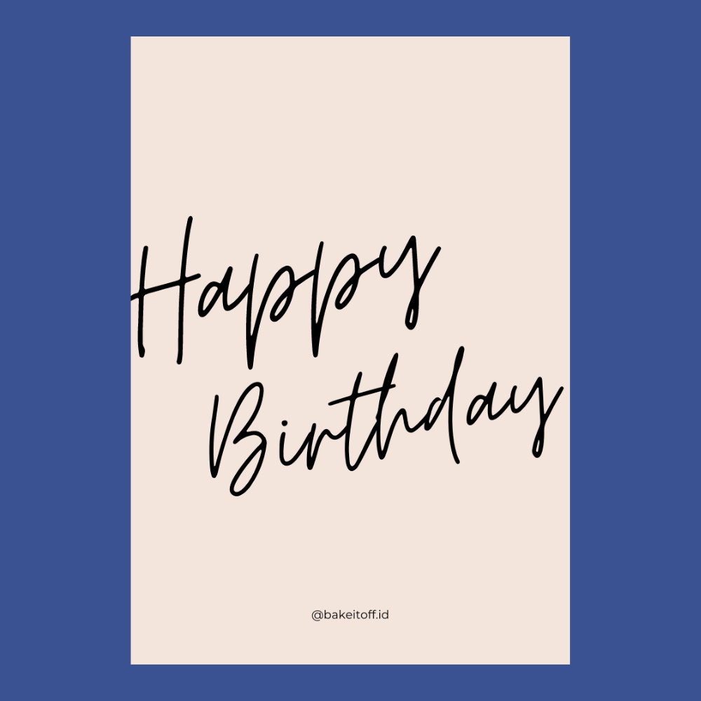 

Birthday Card