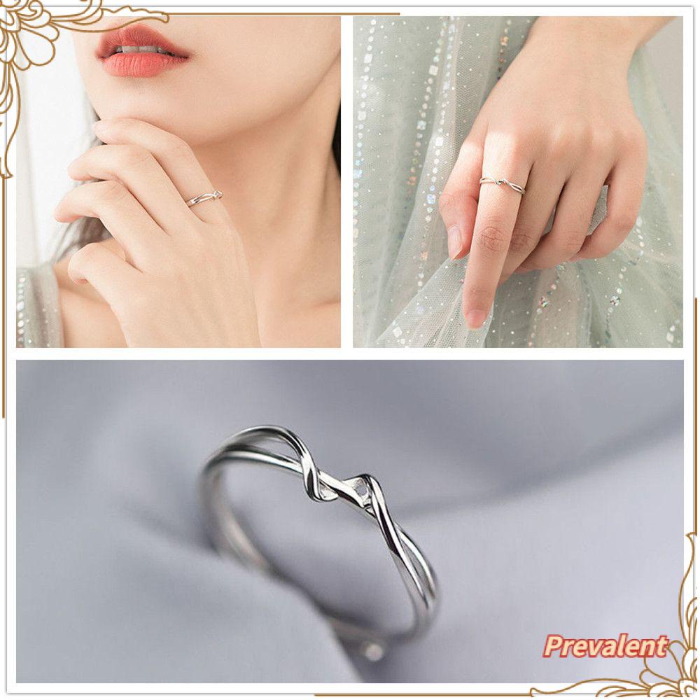 Cincin Vintage Adjustable Bahan Alloy Untuk Wanita