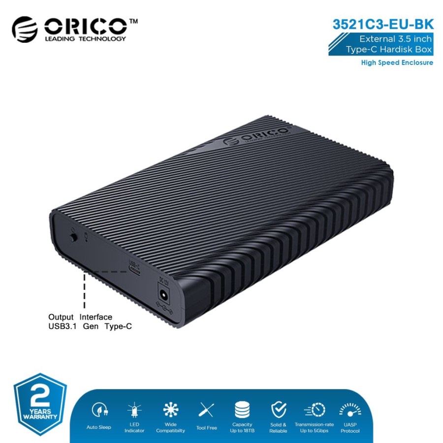 ORICO 3521C3 3.5 inch HDD Enclosure Type C