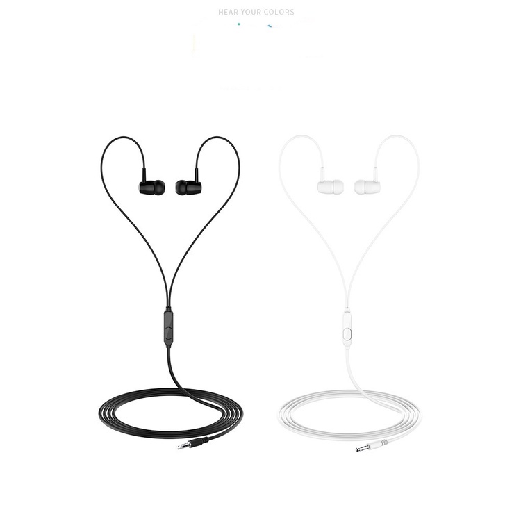 【33LV.ID】Headset / Handsfree / earphone Stereo Bass L29 in ear music Sport NO PACK