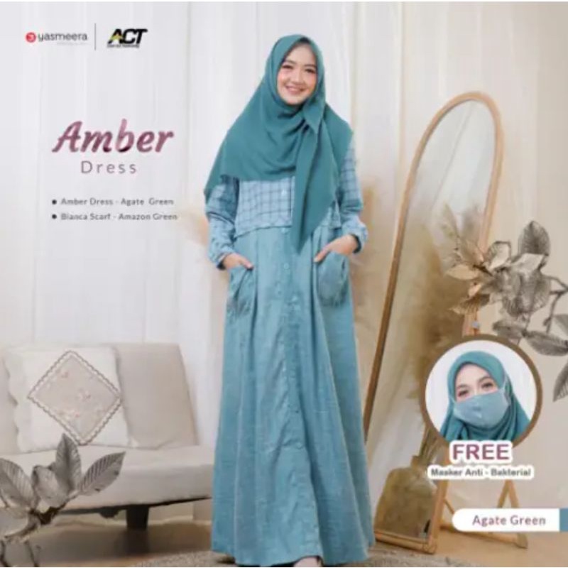AMBER DRESS BY YASMEERA