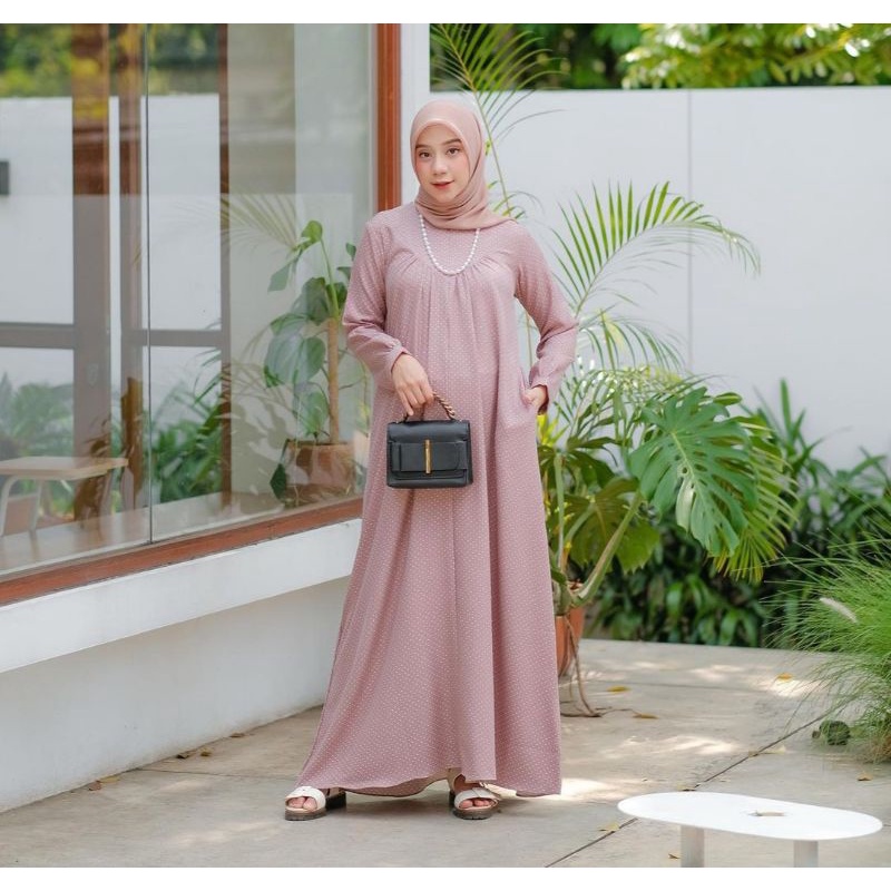 Zayna Polka Dress ORIGINAL By Odeca Official