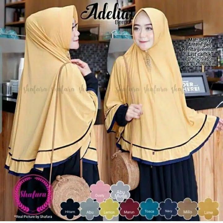 HIJAB INSTANT ADELIA ORI AHFILL / ORI ARJUNA /FALS