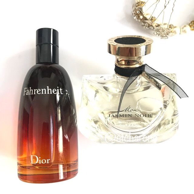 DIOR FAHRENHEIT UNBOX EAU DE TOILETTE 100ml | BVLGARI MON JASMIN NOIR UNBOX  EAU DE PARFUM 75ml