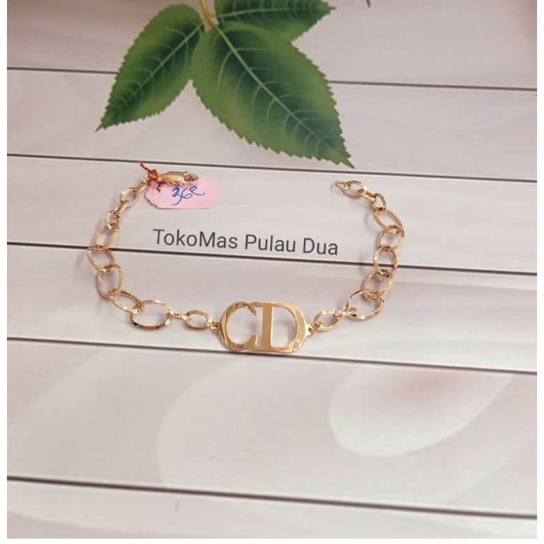 Gelang rantai fashion Dior
