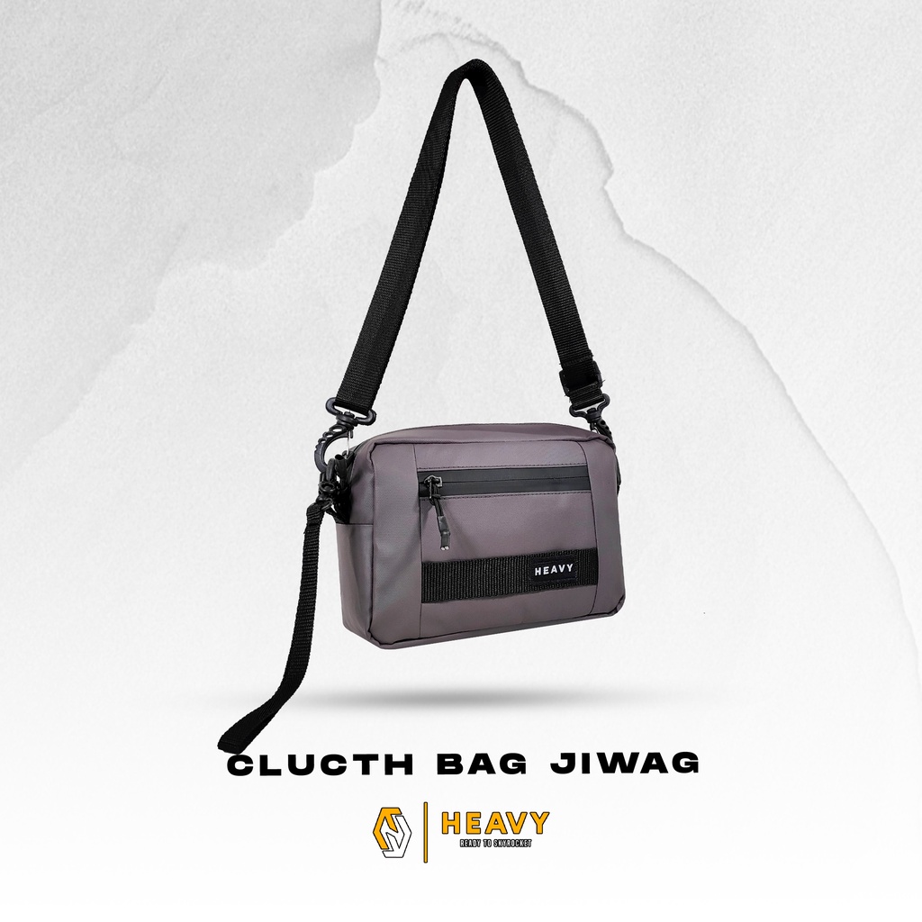 Heavy Official Shop Tas Handbag Clutch Premium Waterproof - Slingbag - Pouch Bag - Sling Bag Heavy Jiwag Mate Series