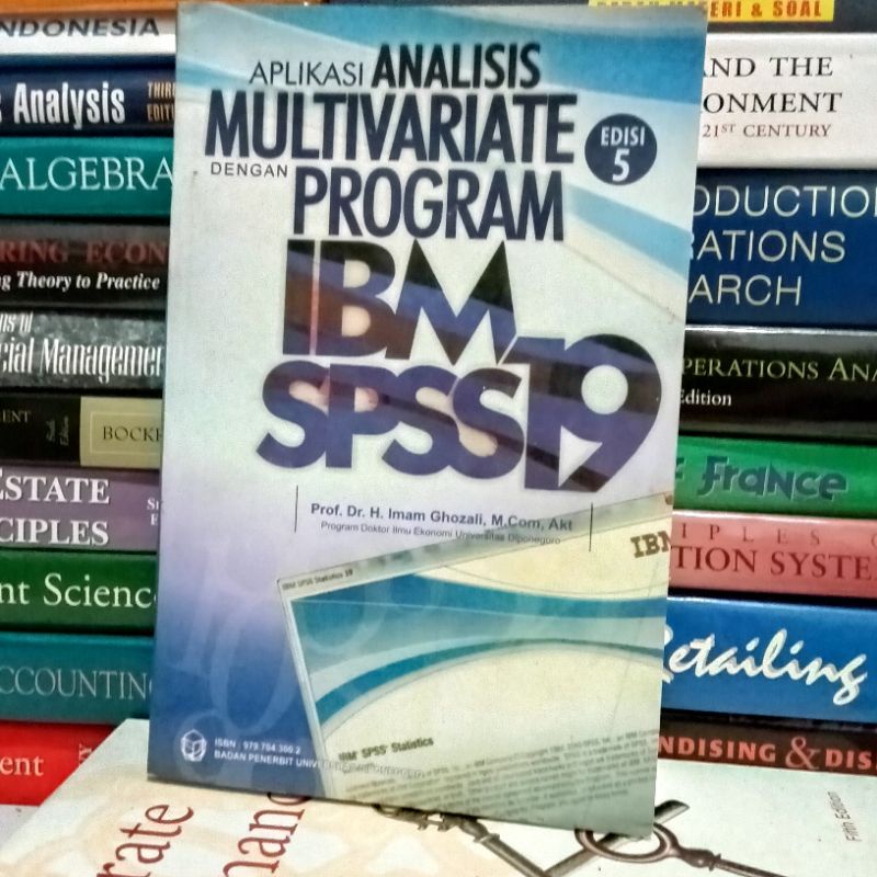 Aplikasi Analisis Multivariate Program IBM SPSS 19
