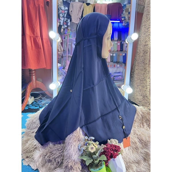 Bergo jingga scarves wanita