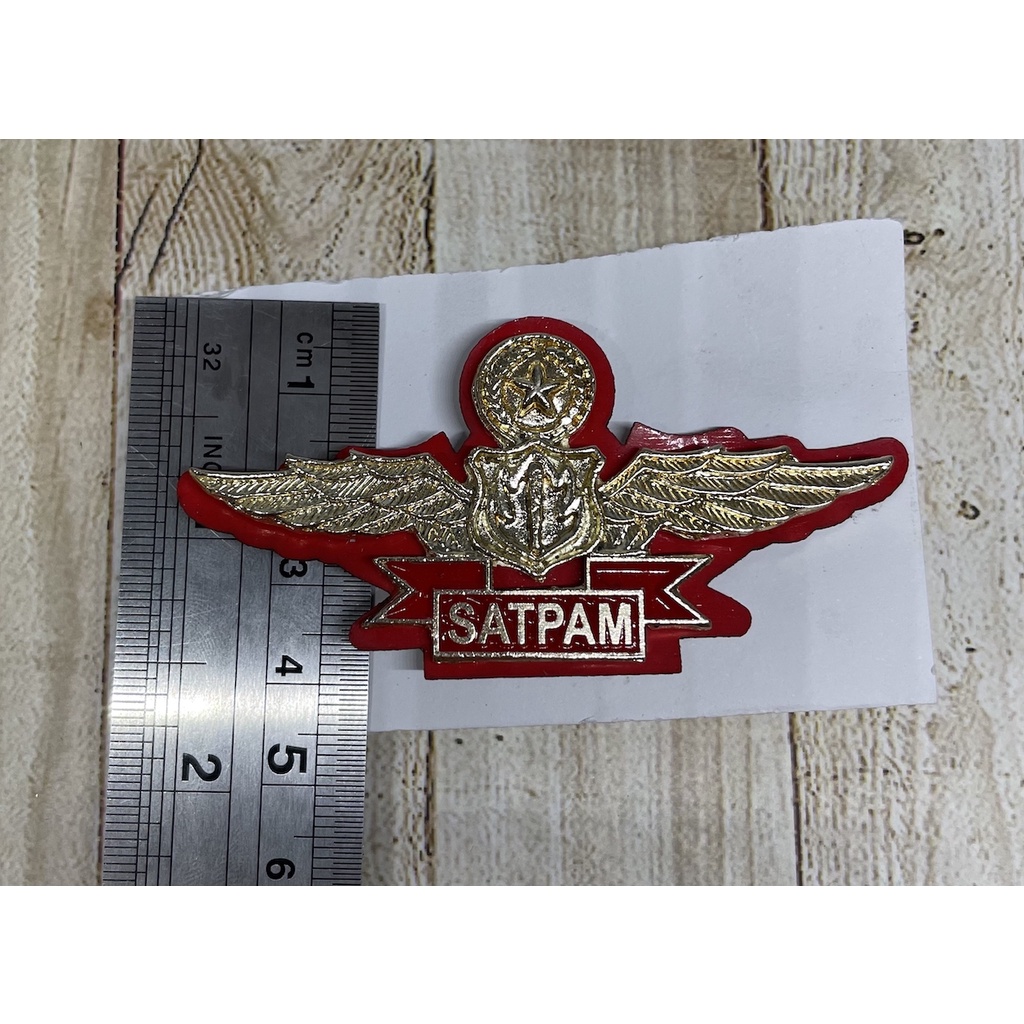 Wing Security Cor Kalep - Wing Satpam - Wing Security - Pin Satpam Cor - Pin Security