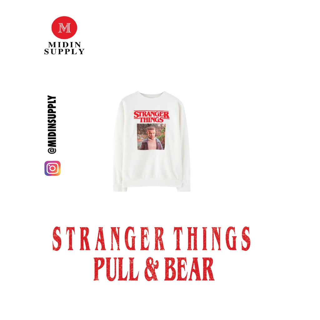 sweater stranger things pull and bear