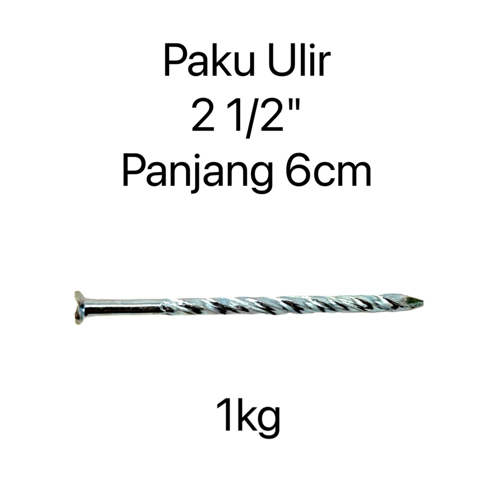 PAKU ULIR 6cm PUTIH 1kg AB348
