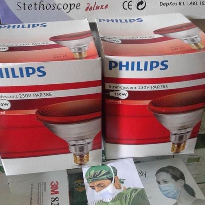 Lampu Infra Red Bohlam Infra Merah Philips PAR38E 150 W Infrared