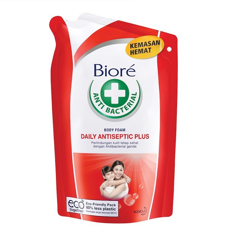 Biore Body Daily Antiseptic Plus 250Ml Pouch