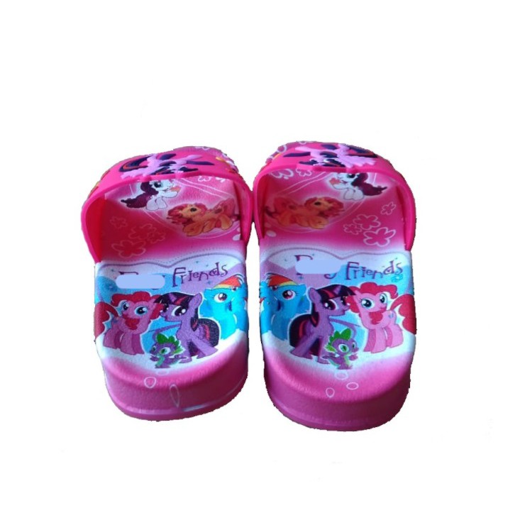 G19 Sandal Slop Anak Perempuan Import Size 24-35 Usia 1-7 Tahun