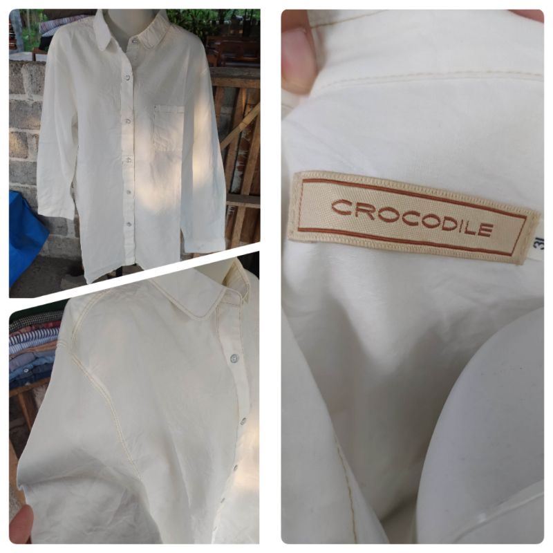 PL kemeja wanita premium crocodile
