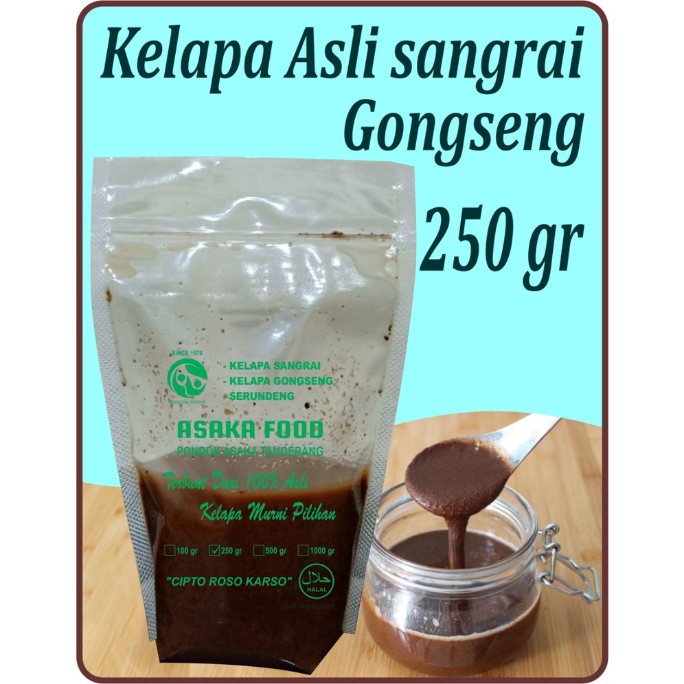 

Kelapa Sangrai / Gongseng 250 gram