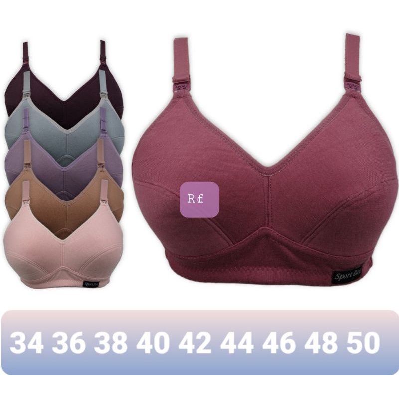 BRA BH SPORT TANPA BUSA TANPA KAWAT//BRA KAREN//IXORA//ALDA
