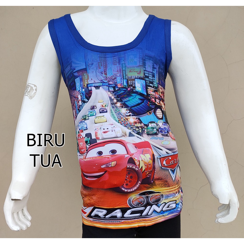 Kaos Singlet Anak Laki-Laki / Kaos Dalam Anak Cowok Karakter