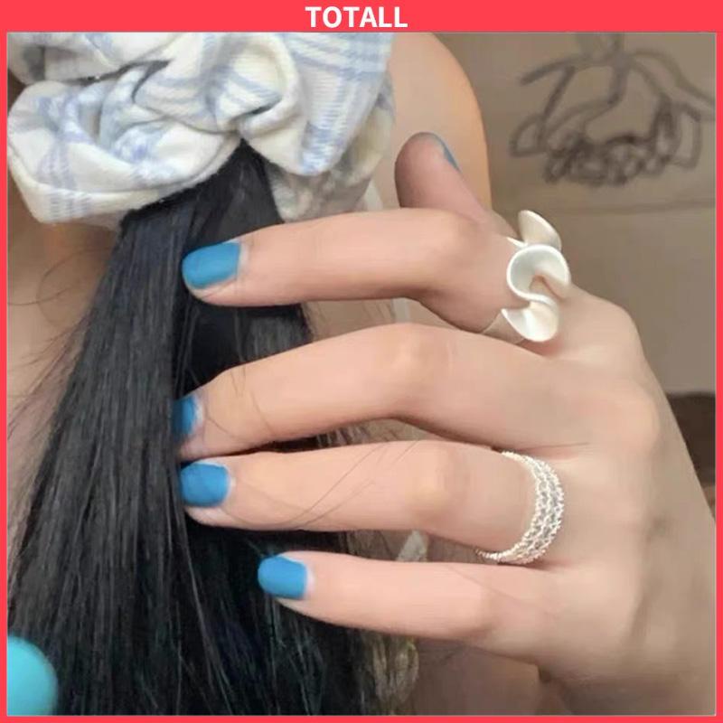 COD Cincin Renda Zirkon Gelombang Matte Pembukaan Cincin Sederhana Wanita yang Dapat Disesuaikan-Totall