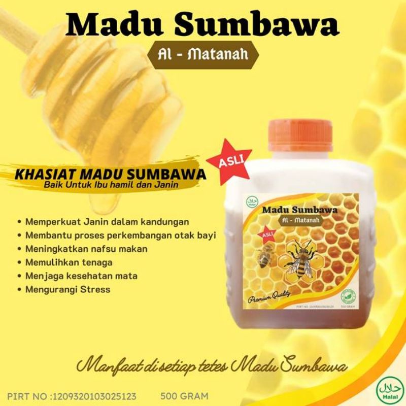 

MADU SUMBAWA AL-MATANAH 500Gr