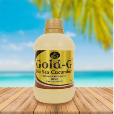 Gold G 320Ml Original Asli Sea Cucumber