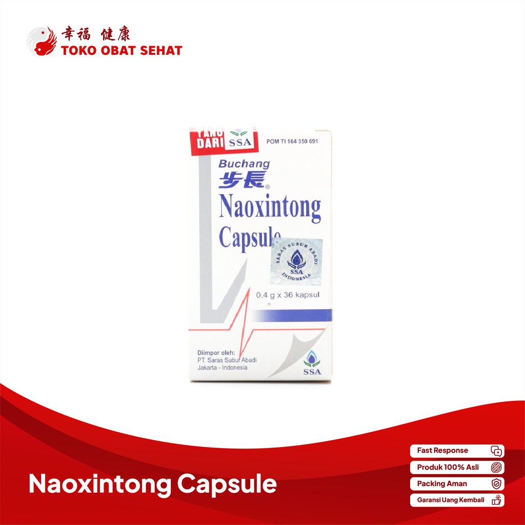 BUCHANG NAOXINTONG CAPSULE obat stroke herbal manjur