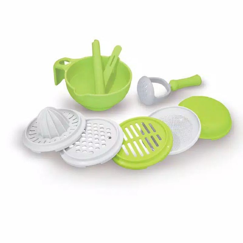 Baby Safe AP014 Multi Food Grinding Set Alat Pengolah MPASI Food Maker