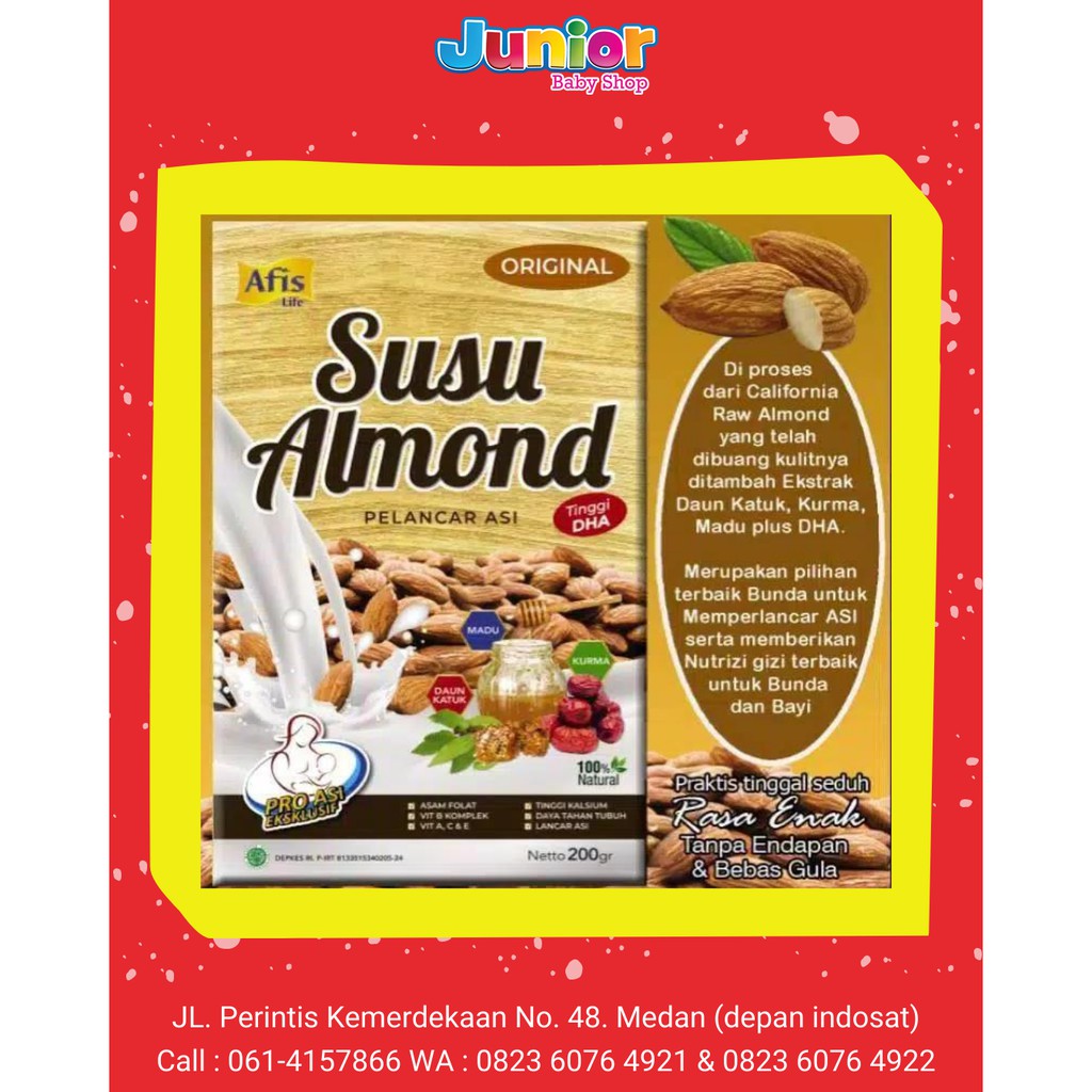 Susu Almond Afis