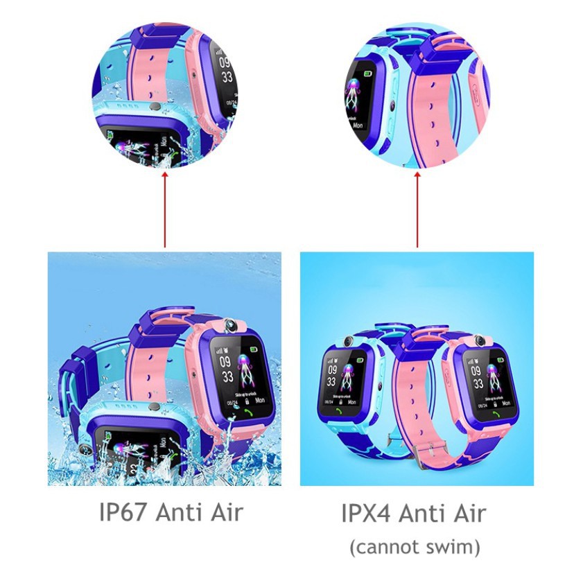 Jam Tangan SmartWatch pintar q12 Anak Menonton Waterproof Jam pintar Layar Sentuh A03